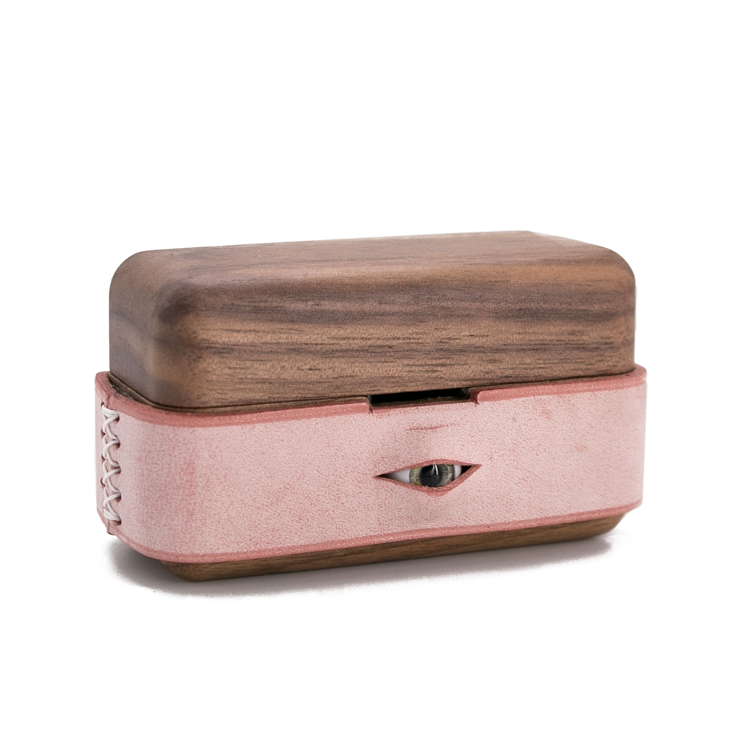 Sony WF-1000xm6 handmade genuine leather walnut suitable for Bluetooth headset protective cover WF-1000xm5 all-inclusive 4th and 5th generation wooden eyes linkbuds S creative