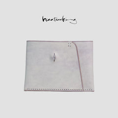 Handmade Card Bag Youth Wallet Card Slot Cowhide Niche Creative Eye Gift Genuine Leather Handmade Leather Goods Storage Bag