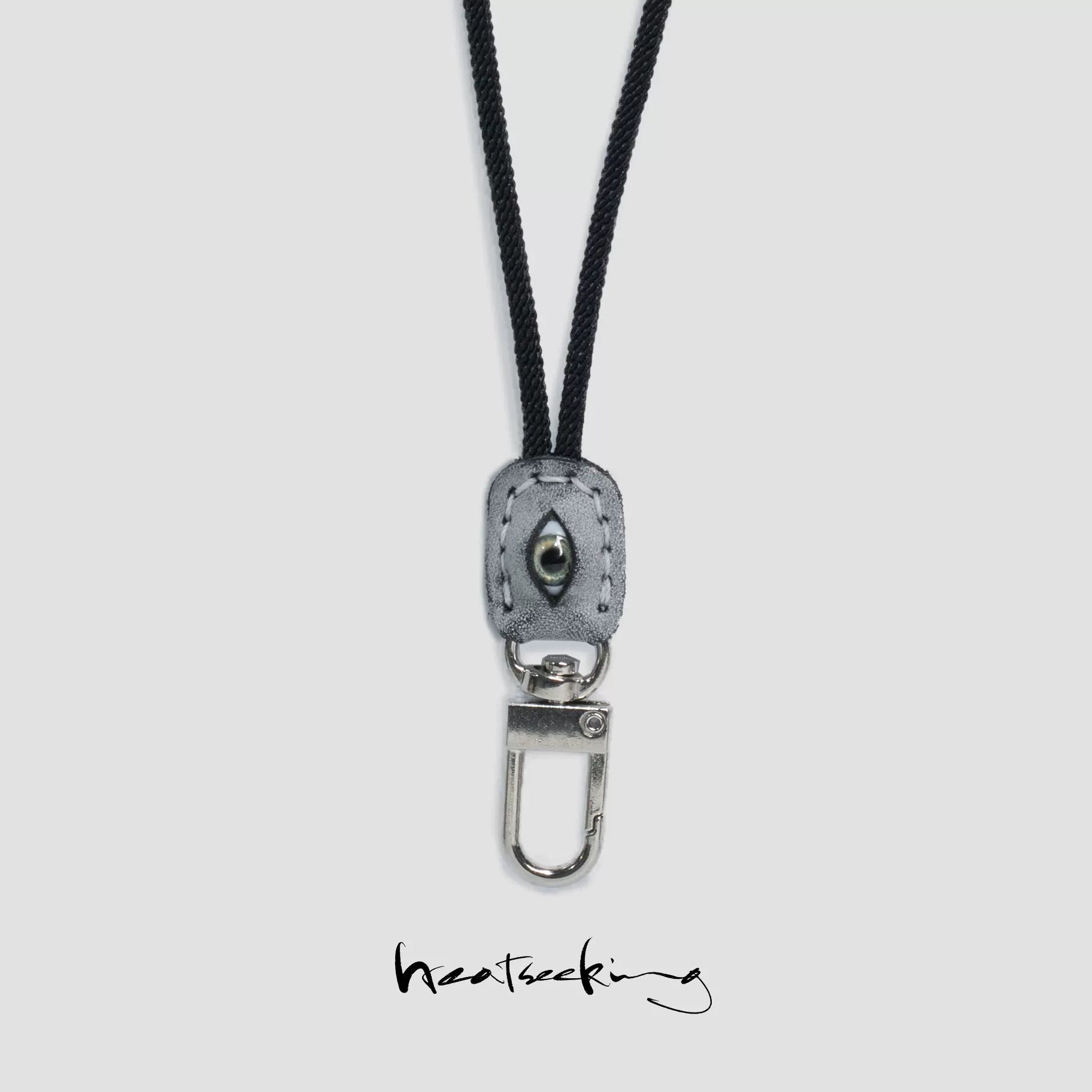 Original design pendant, handmade cowhide lanyard, braided hanging neck mobile phone chain, short wrist pendant, cowhide decoration personality