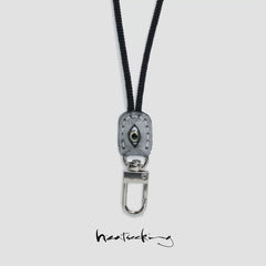 Original design pendant, handmade cowhide lanyard, braided hanging neck mobile phone chain, short wrist pendant, cowhide decoration personality