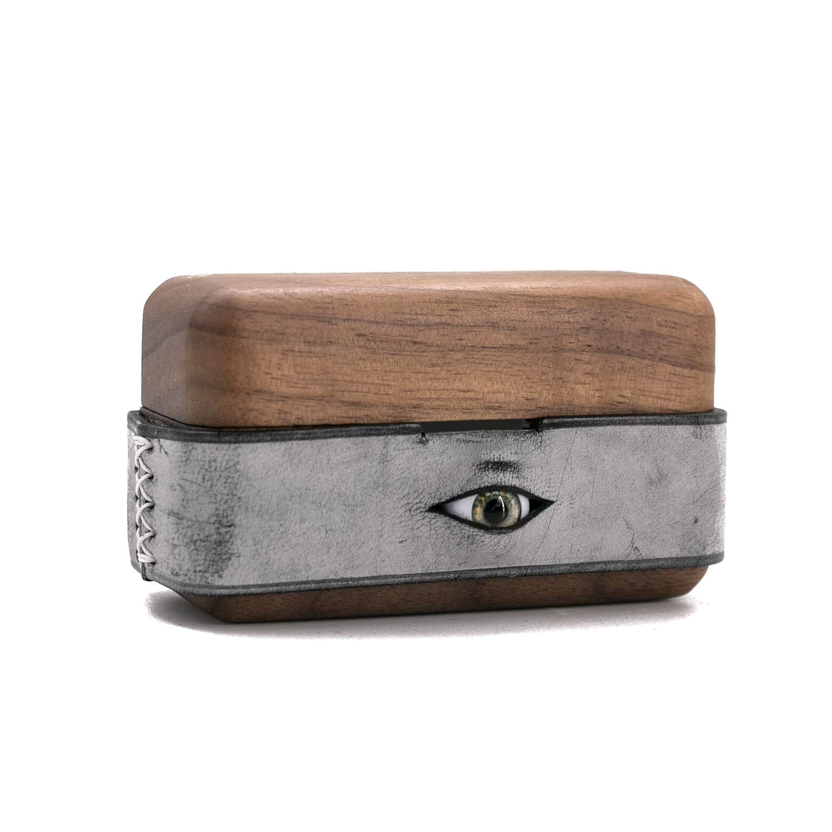 Sony WF-1000xm6 handmade genuine leather walnut suitable for Bluetooth headset protective cover WF-1000xm5 all-inclusive 4th and 5th generation wooden eyes linkbuds S creative