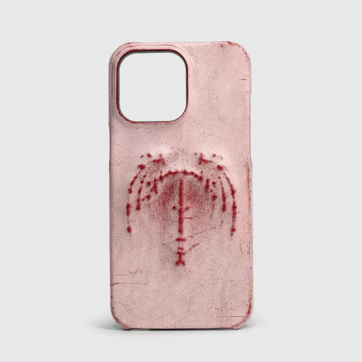 Retro Gothic vampire bat wing embossed dark style mobile phone case creative suitable for Apple iPhone16 punk accessories mobile phone protective cover 15promax17pro art style