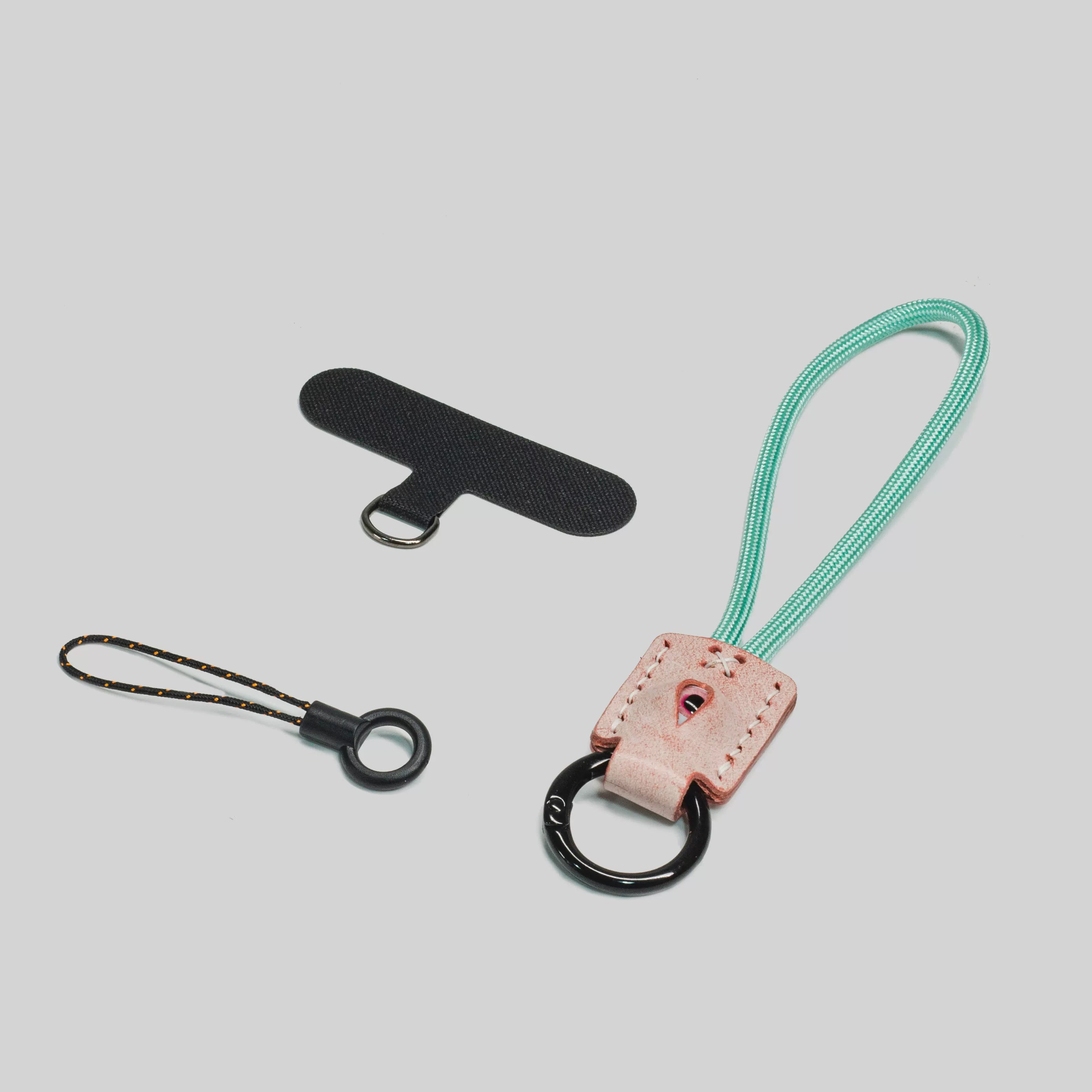 Heatseeking Keychain Mobile Phone Lanyard Anti-Lost Creative Umbrella Rope Handmade Car Key Rope Small Pendant Personality