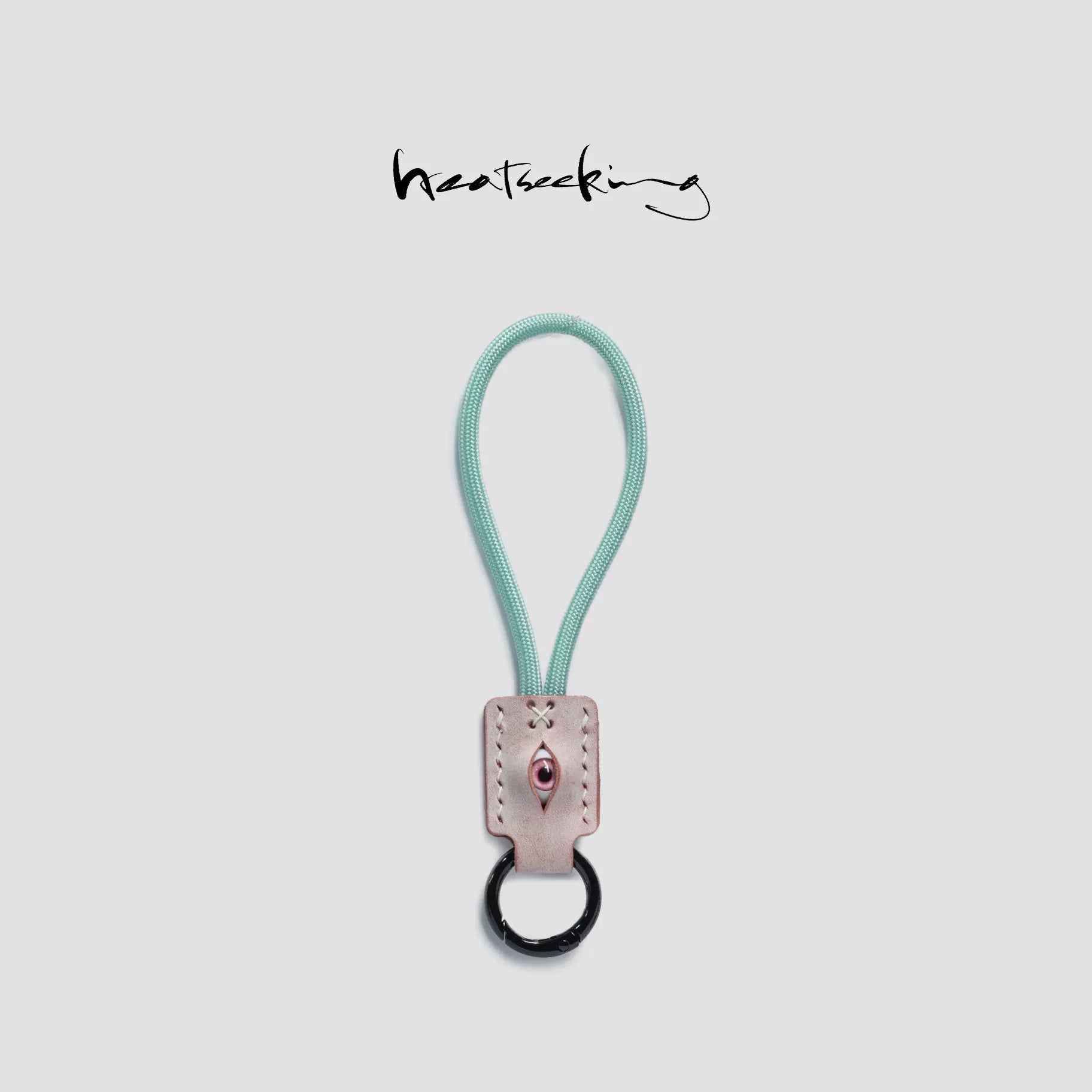 Heatseeking Keychain Mobile Phone Lanyard Anti-Lost Creative Umbrella Rope Handmade Car Key Rope Small Pendant Personality