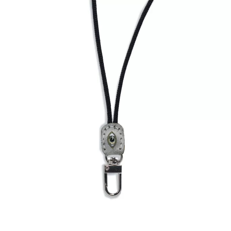 Original design pendant, handmade cowhide lanyard, braided hanging neck mobile phone chain, short wrist pendant, cowhide decoration personality